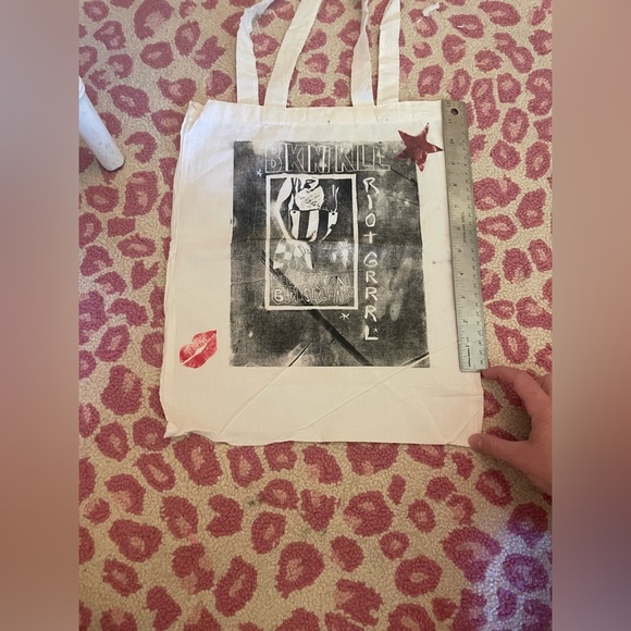 bikini kill tote bag - Picture 2 of 3